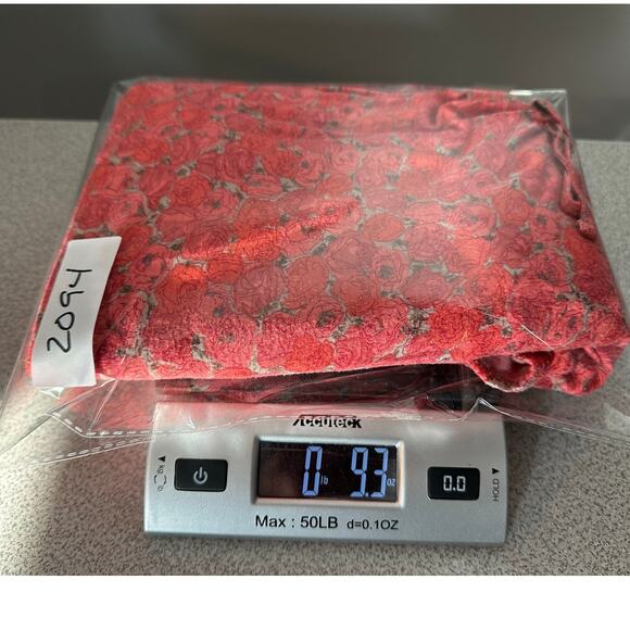 Garnet Hill Sz L Floral Rose Print V-Neck Dress Knee Length Cap Sleeve Cottage - Picture 9 of 11